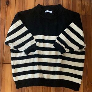 Striped Oversized Sweater